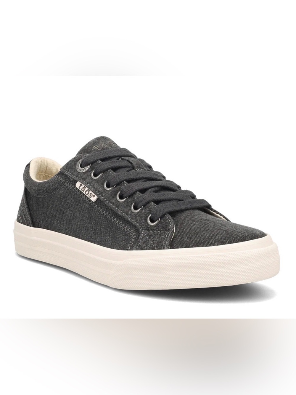 Taos Plim Soul Women's Canvas Sneakers Charcoal Gray Sz 8.5W NEW